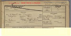 GUERRE 14.18 GANSER Louis 2
